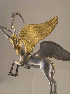 Nine's Path pleiadian ancient persian winged deer