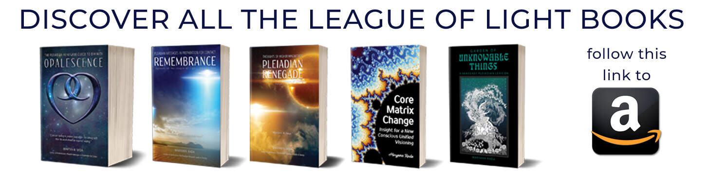 Buy Nine's Path League of Light Pleiadian books at Amazon