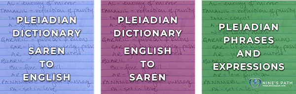 pleiadian light language dictionary