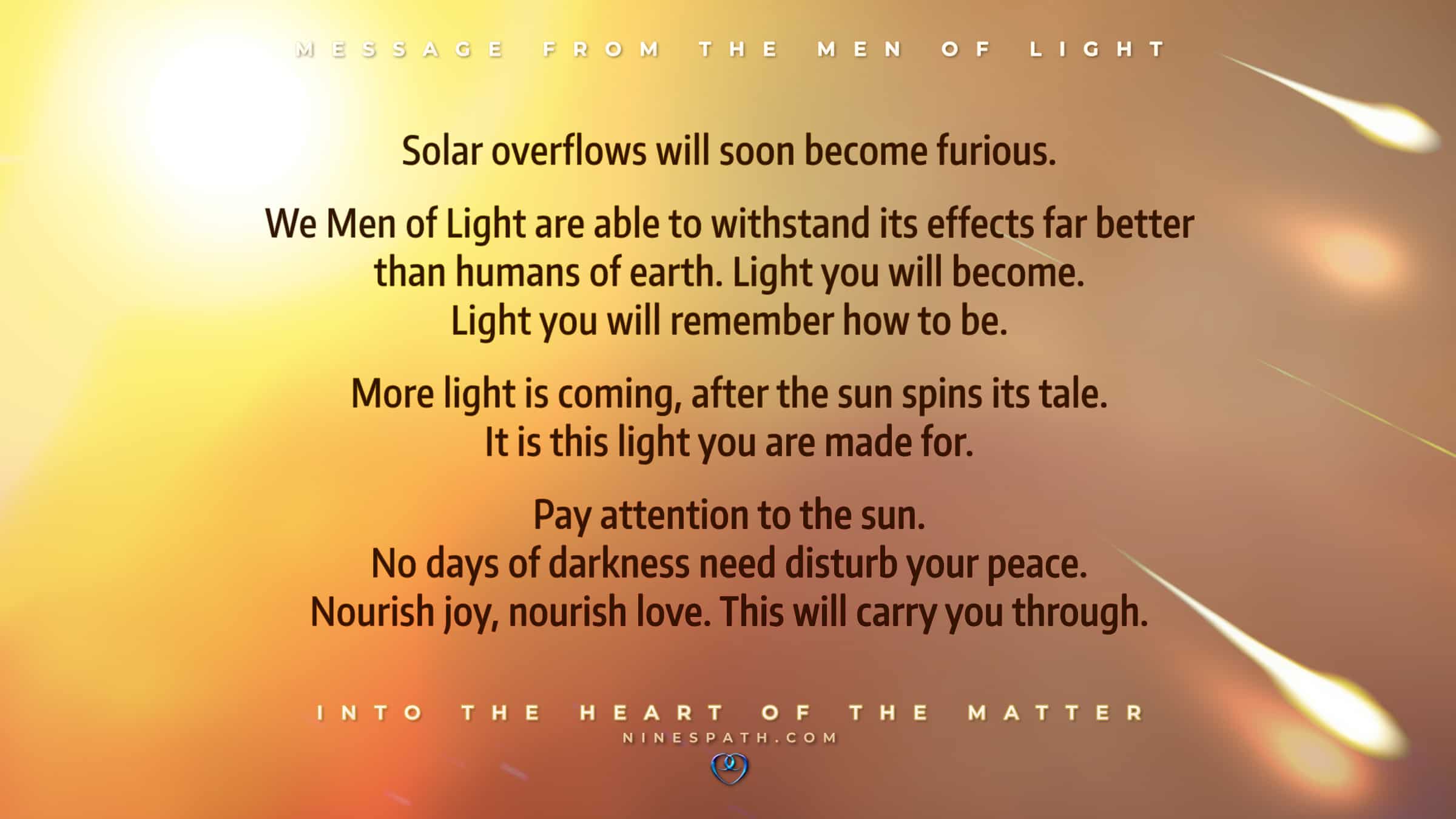 Nine's Path Men of Light